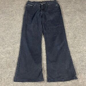 Levis 512 Jeans Womens 14 Blue Denim Dark Wash‎ Bootcut Perfectly Slimming 32x28